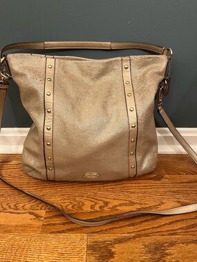 Coach Metallic Gold Women’s Shoulder Bag - nice find!